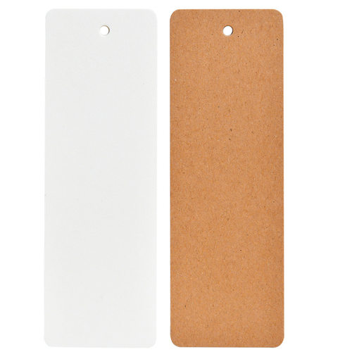 漂漆大漆白卡书签空白手