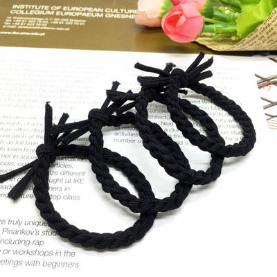 韩国发饰手工打结头花甜