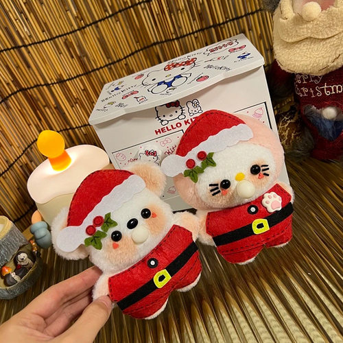 会吐泡泡的圣诞帕恰狗kt