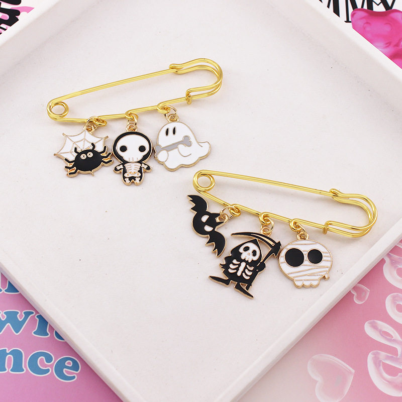 万圣节系列胸针南瓜灯蝙