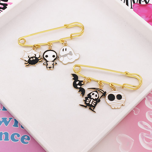 万圣节系列胸针南瓜灯蝙