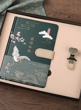 中国风复古U盘套装礼盒古