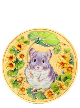 萌宠花园动物纪念币磁性