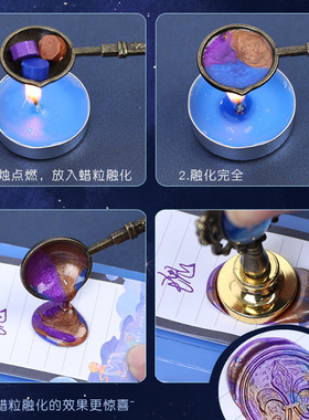 小王子羽毛钢笔套装欧式