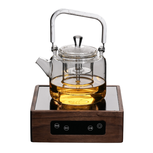 爱洛琳 家用玻璃煮茶壶电陶炉 日式提梁养生蒸茶壶烧水泡茶壶茶炉