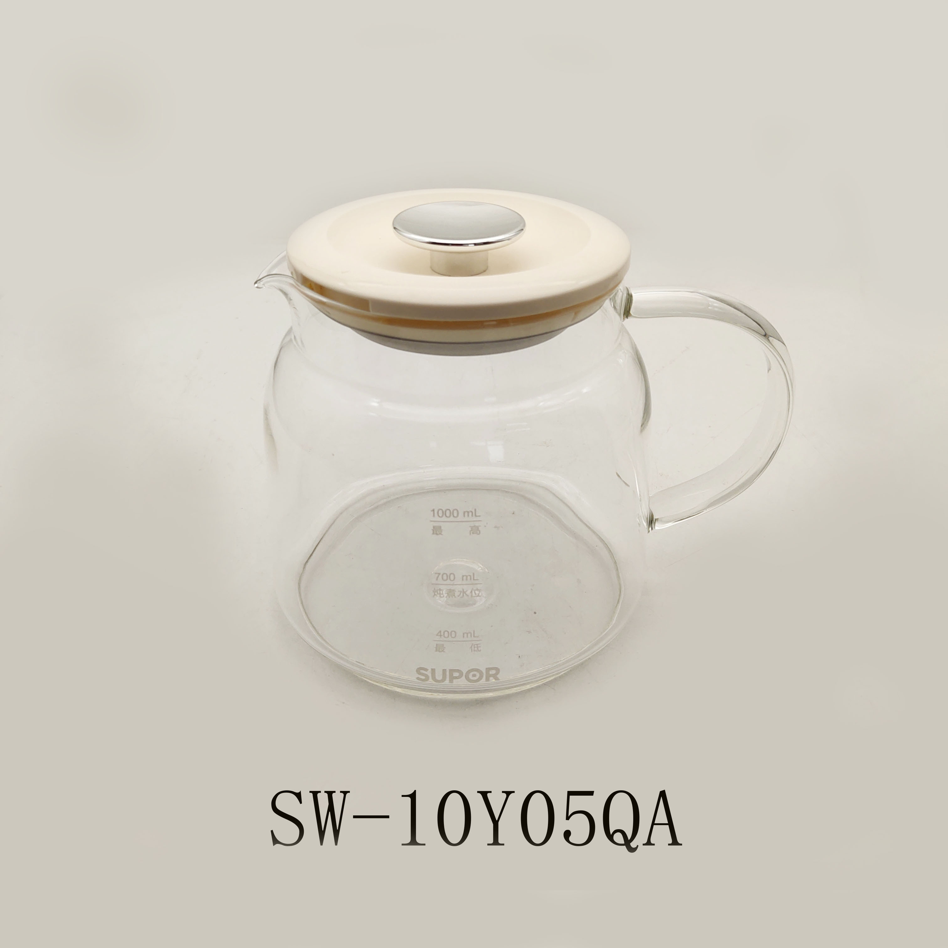 适配苏泊尔养生壶配件SW-10Y05QA加热玻璃壶烧水壶1升组件整壶图片