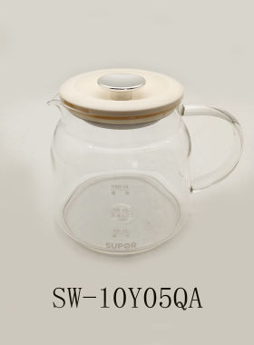 适配苏泊尔养生壶配件SW-10Y05QA加热玻璃壶烧水壶1升组件整壶