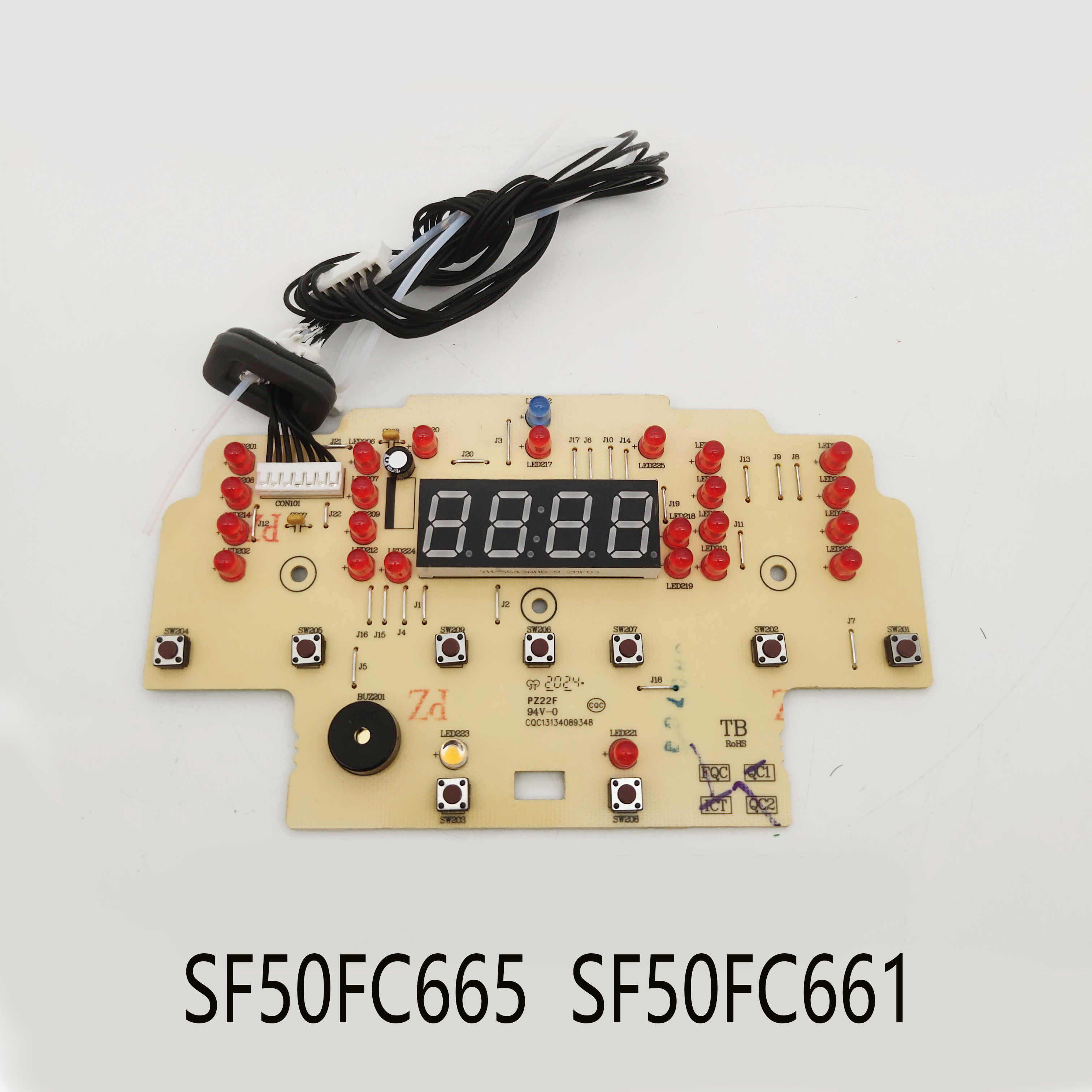 适应苏泊尔电饭煲配件SF50FC661/50FC665按键板控制灯板电脑主板