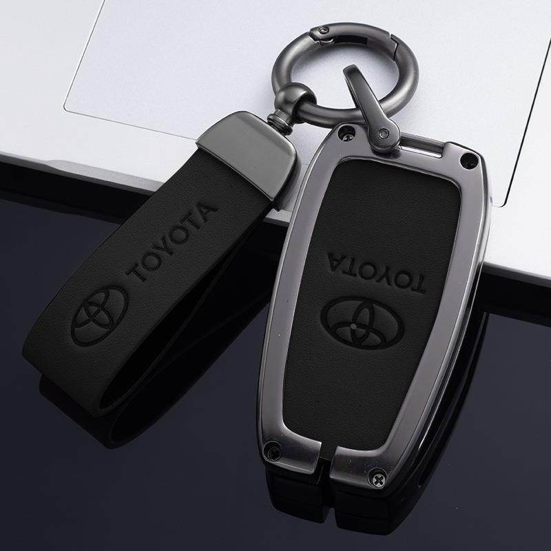 适用21款汉兰达钥匙套18丰田卡罗拉荣放RAV4普拉多霸道皇冠机甲壳