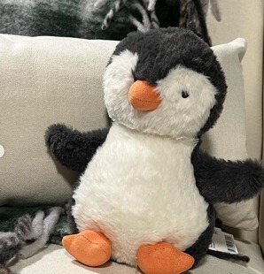 penguin 英国Jellycat花生企鹅花生熊猫柔软毛绒玩具礼物Peanut