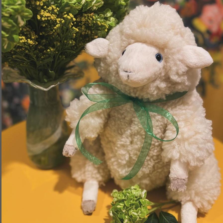 jellycat绵羊毛绒玩具