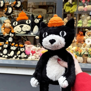 Jellycat25周年新品吉利猫毛绒玩具动物玩偶宝宝安抚公仔