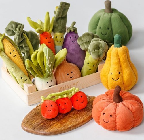jellycat蔬菜水果毛绒玩具