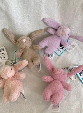 英国Jellycat邦尼兔包包挂饰可爱挂件公仔毛绒玩具钥匙扣
