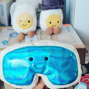 趣味公仔运动滑雪镜 JELLYCAT英国滑雪镜护目镜玩偶可爱英国正品