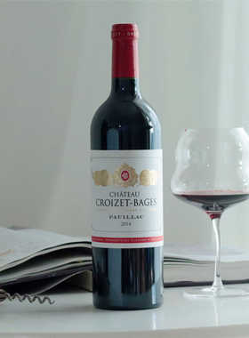 歌碧酒庄干红葡萄酒法国波尔多1855波亚克列级名庄Croizet-Bages