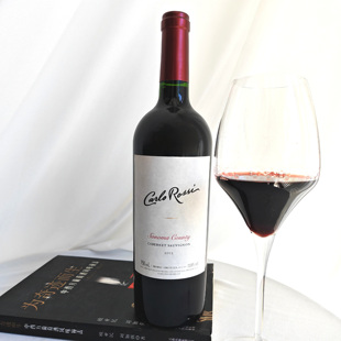 美国加州乐事所罗门赤霞珠干红葡萄酒索诺玛2013年份高分特惠