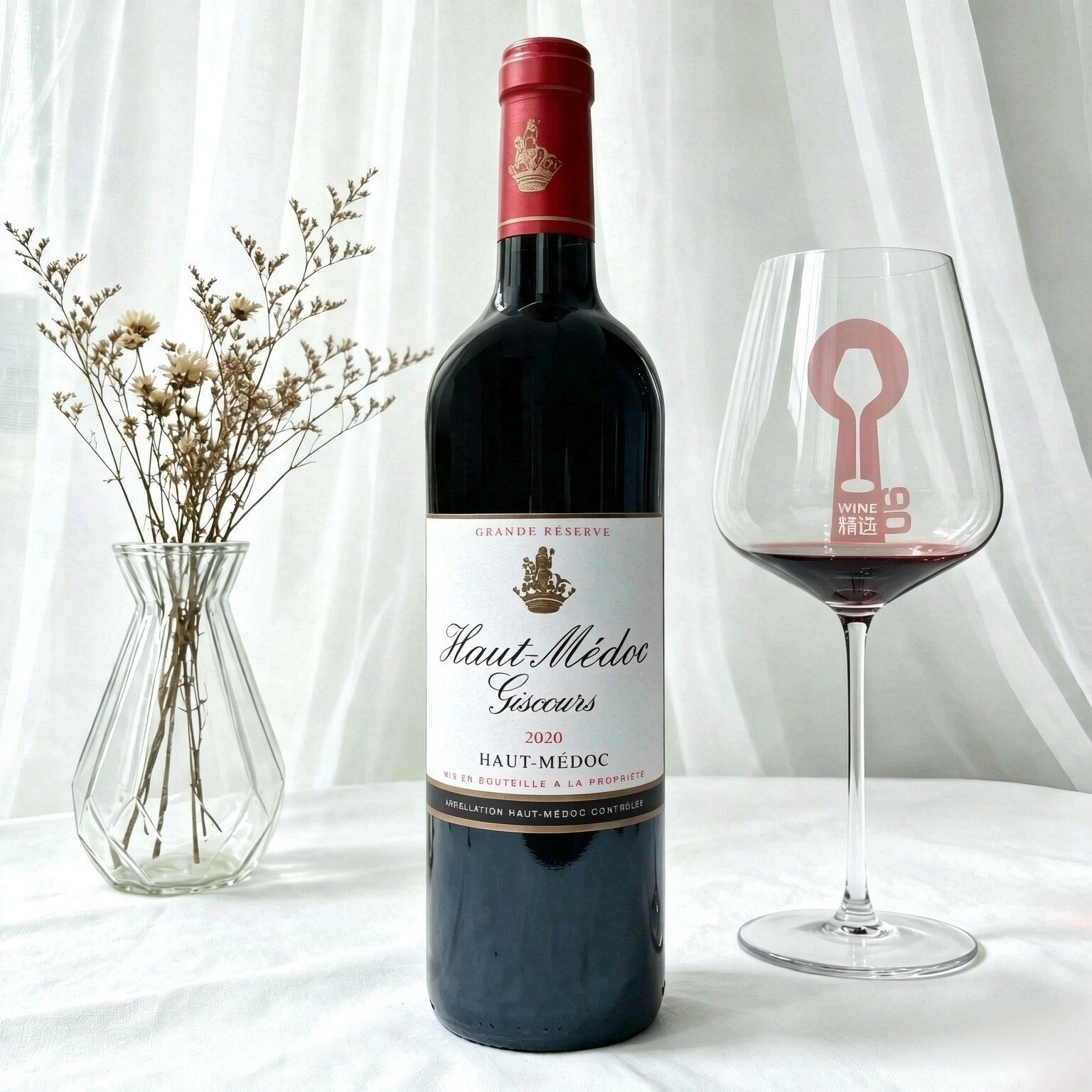 美人鱼酒庄副牌吉事上梅多克庄园干红葡萄酒HAUT-MEDOC GISCOURS