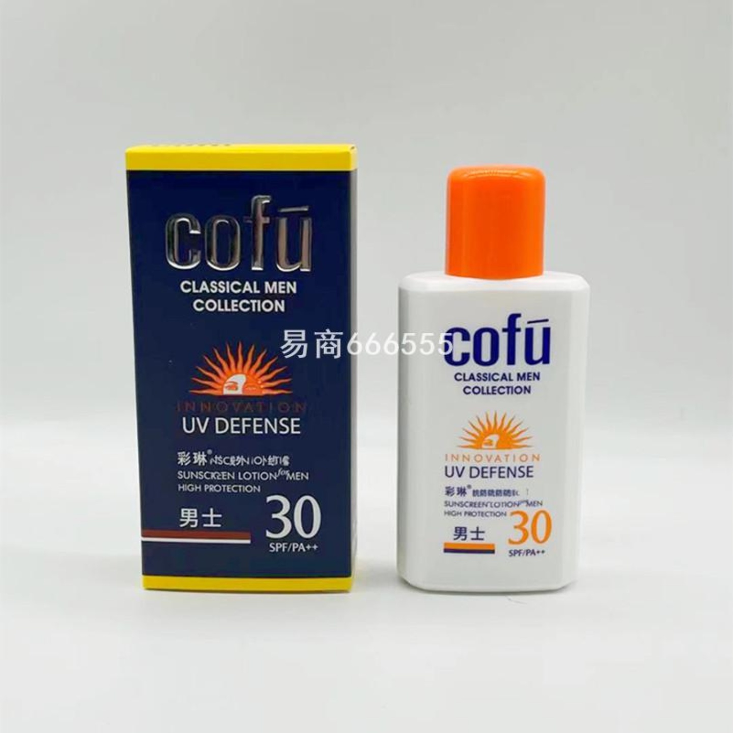 3693#彩琳男士防晒露100g防护