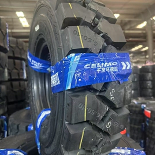 半实心650-10叉车充气轮胎28X9-15合力加强型700-12千里马825-15