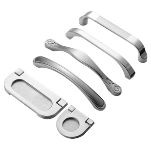 固特拉手 现代简约 衣柜把手 抽屉柜门拉手 欧式家具明装拉手柜门