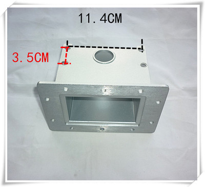 微波干燥设备全铝波导/干燥设备磁控管安装支架/矩形波导盒送云母