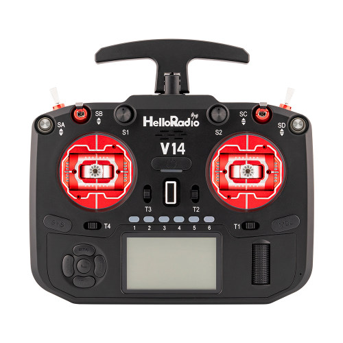 Helloradiosky V14穿越机遥控器FPV高频头入门进阶MAX金属全尺寸