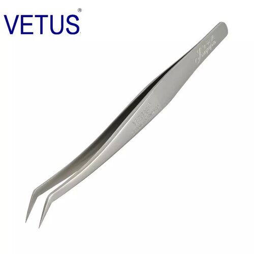 vetus钢印JP系列高精密镊子种植嫁接睫毛海豚夹金羽夹钟表维修