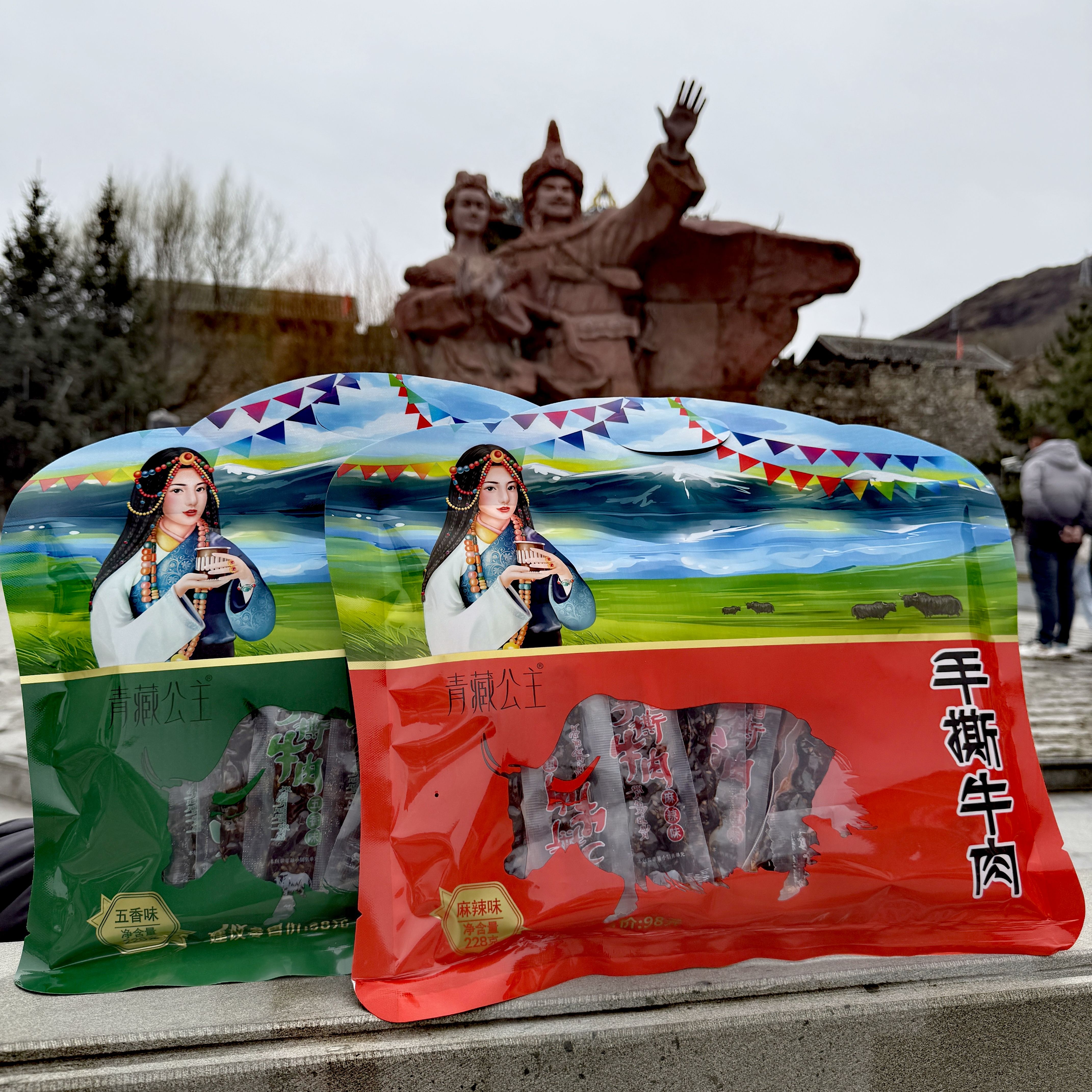 川西特产正宗青藏公主手撕牛肉干