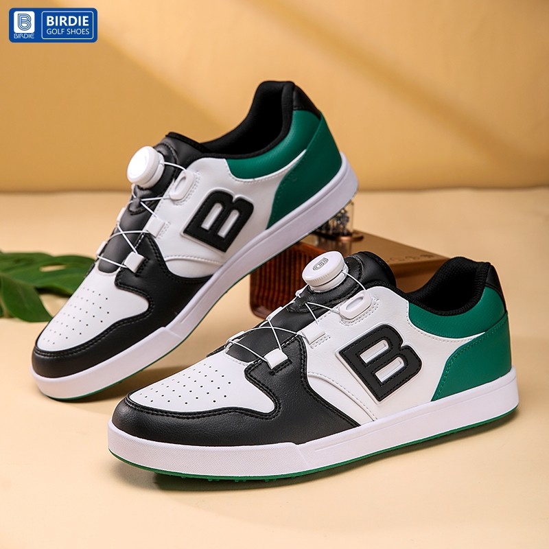 birdie男鞋子网布超纤旋转扣