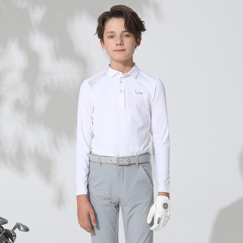 EG青少年长袖男童上衣弹力服装