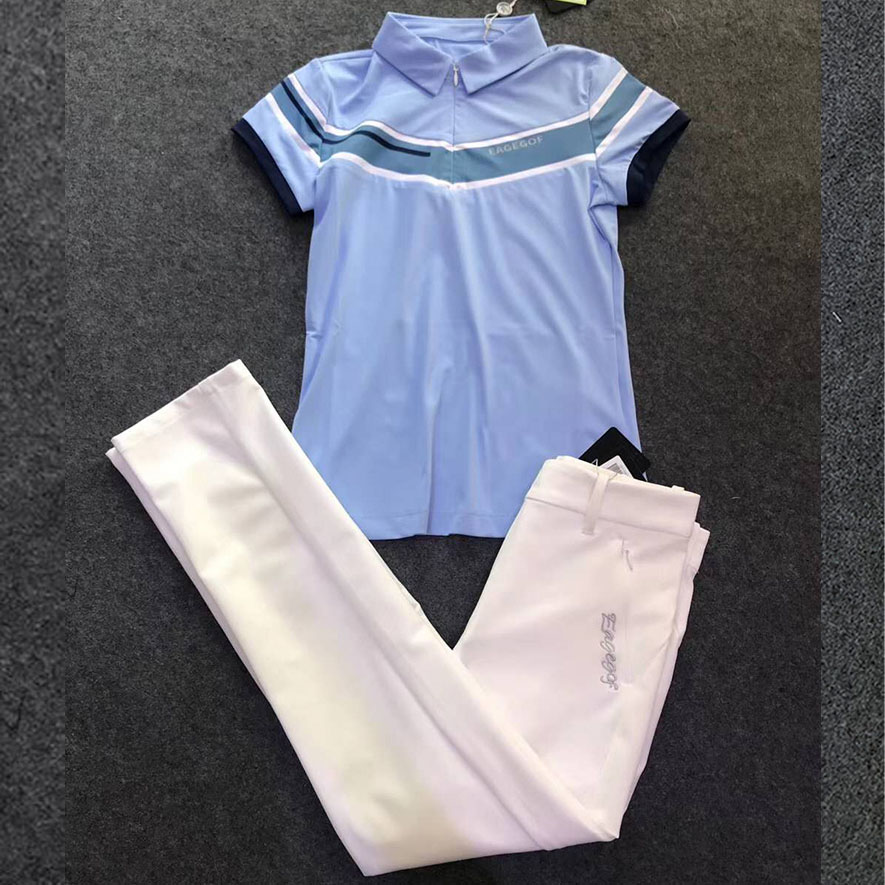 夏季儿童高尔夫衣服EAGEGOF短袖
