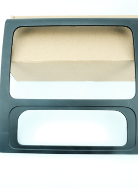 适用大众新途安11-15款途安中间饰框CD框空调面板框黑色 导航面框