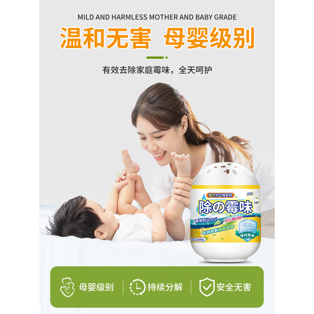 去霉味神器房间去潮湿除霉味衣柜地下室室内除霉菌味墙体空气除湿