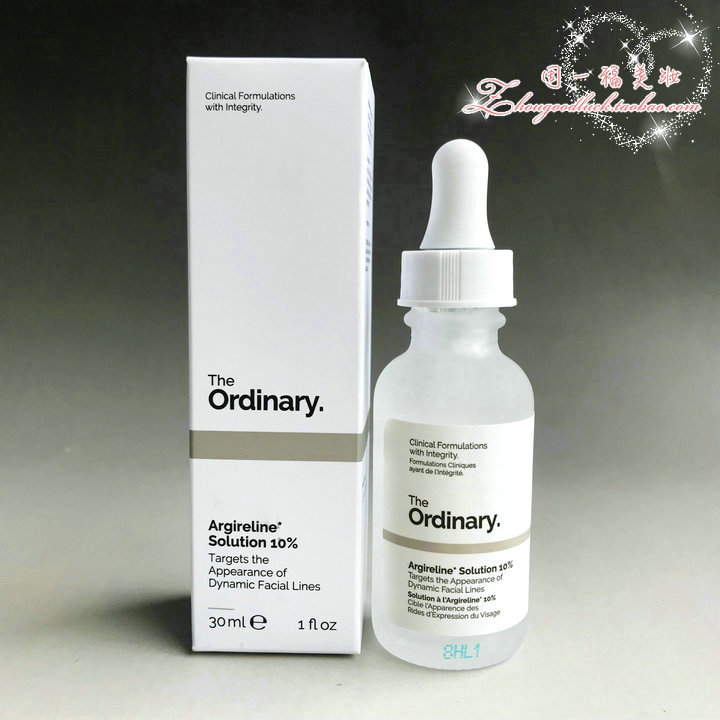 The Ordinary 10%六胜肽精华 30ml 类肉毒杆菌抗老抗皱抚平表情纹