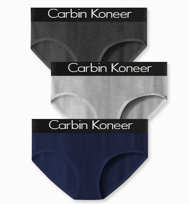 潮款女士三角内裤纯色莫代尔中性les帅t运动简约短裤潮carbinkone