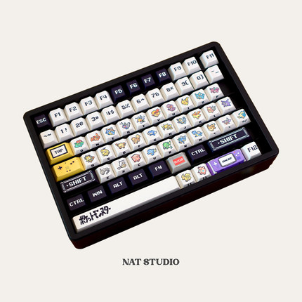 NAT 通用键帽收纳盒客制化键盘帽整理防尘收纳塑料盒