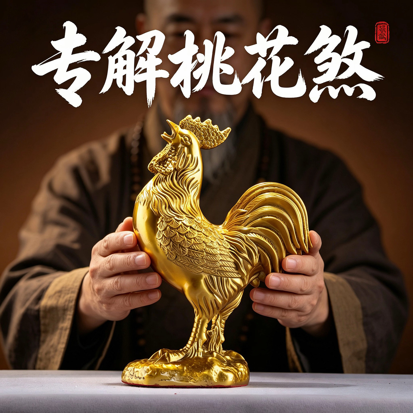 黄铜公鸡摆件生肖鸡元宝鸡金鸡报晓大号家居店铺办公室装饰品送礼