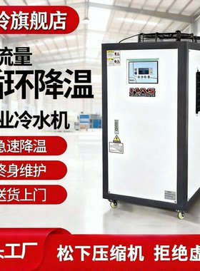 工业风冷冷水机注塑模具降温