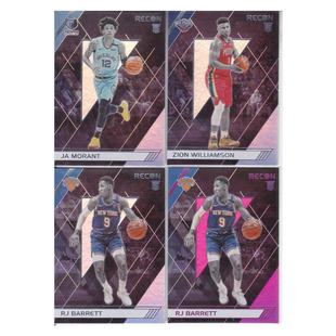 球星卡莫兰特锡安威廉森巴雷特新秀折射帕尼尼19-20recon