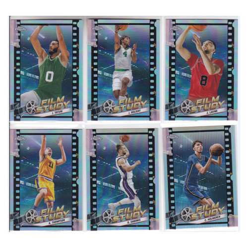 球星卡塔图姆 霍勒迪 拉文克莱 萨博尼斯霍姆格伦银折射topps2024