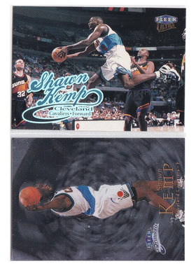 NBA球星卡 肖恩坎普 fleer 1999