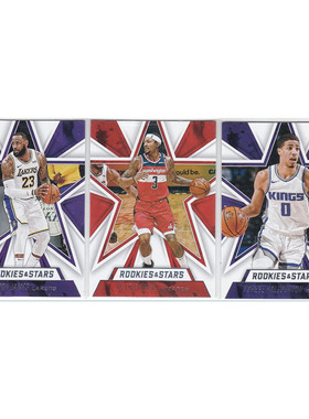 球星卡 勒布朗詹姆斯比尔 哈利伯顿新秀帕尼尼20-21rookies stars