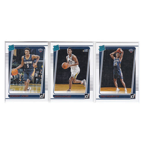 球星卡赫伯特琼斯 贾里德巴特勒 特雷墨菲新秀帕尼尼21-22donruss