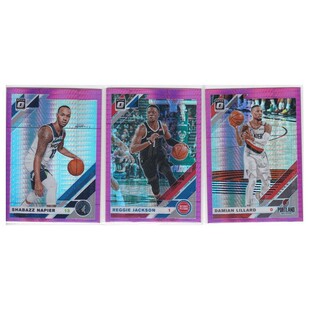 NBA球星卡 内皮尔 雷吉杰克逊 利拉德 粉折射 帕尼尼19-20optic