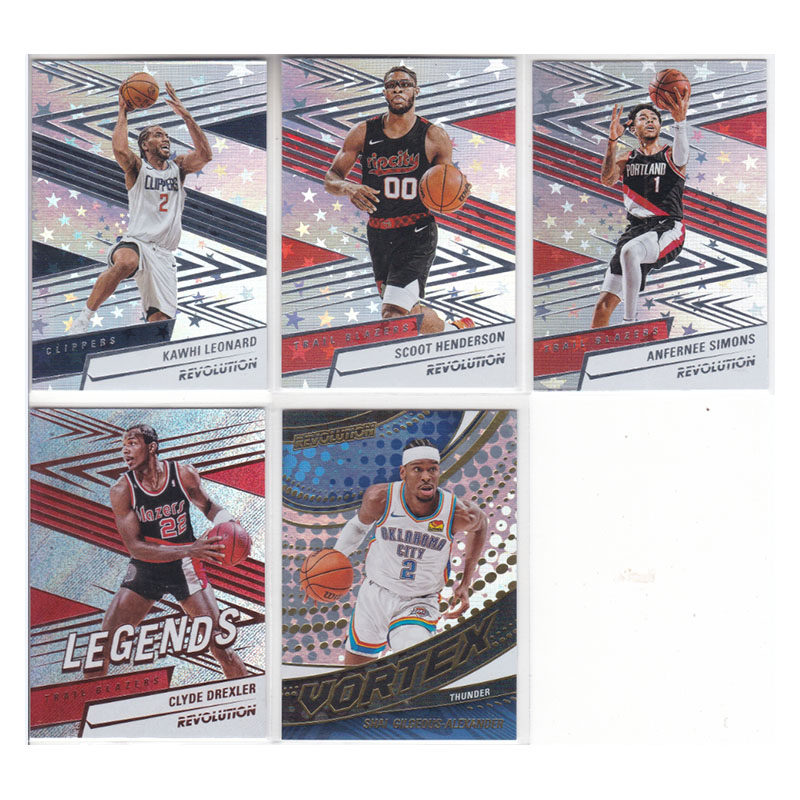 球星卡莱昂纳德亨德森西蒙斯德雷克斯勒亚历山大24-25revolution