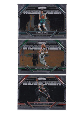 球星卡拉梅洛鲍尔 塔图姆 利拉德widescreen特卡帕尼尼22-23prizm