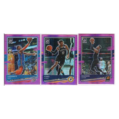 球星卡 多尔特 勒维尔 艾顿 粉折射 帕尼尼20-21optic