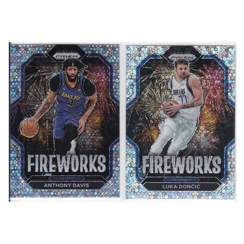 球星卡安东尼戴维斯 东契奇fearless 泡泡折射帕尼尼22-23prizm