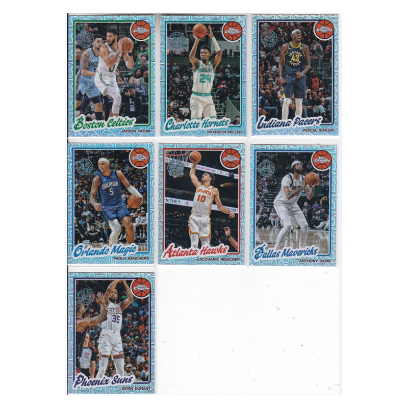 球星卡塔图姆米勒西亚卡姆班凯罗里萨谢戴维斯杜兰特折topps2025